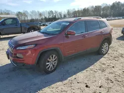 Jeep salvage cars for sale: 2015 Jeep Cherokee Limited