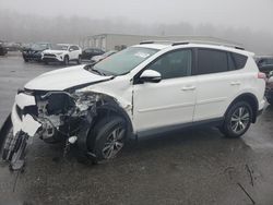 Salvage cars for sale at Exeter, RI auction: 2017 Toyota Rav4 XLE