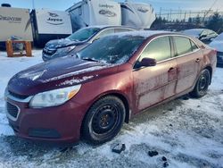 Vehiculos salvage en venta de Copart Elmsdale, NS: 2015 Chevrolet Malibu 1LT