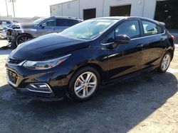 Salvage cars for sale at Jacksonville, FL auction: 2017 Chevrolet Cruze LT