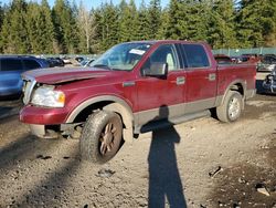 Vehiculos salvage en venta de Copart Graham, WA: 2004 Ford F150 Supercrew