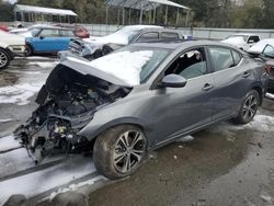 Carros salvage a la venta en subasta: 2022 Nissan Sentra SV