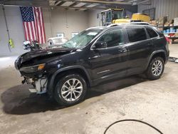 Salvage cars for sale at West Mifflin, PA auction: 2021 Jeep Cherokee Latitude LUX