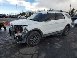 Salvage cars for sale at Denver, CO auction: 2015 Ford Explorer XLT