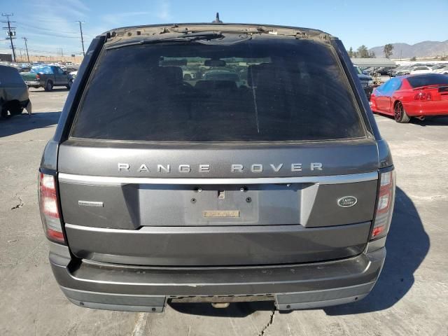 2016 Land Rover Range Rover Supercharged