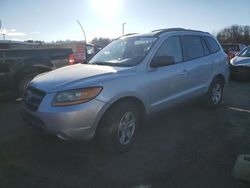 Salvage cars for sale from Copart East Granby, CT: 2009 Hyundai Santa FE GLS