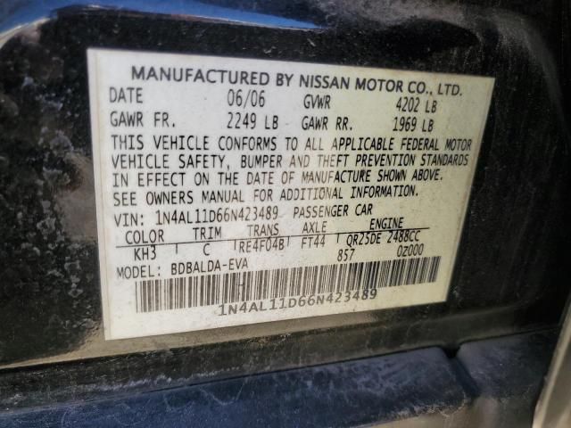 2006 Nissan Altima S