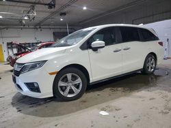 Salvage cars for sale at auction: 2018 Honda Odyssey EXL