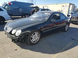 Salvage cars for sale at Hayward, CA auction: 2002 Mercedes-Benz CL 500