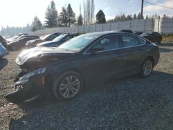 Chrysler Vehiculos salvage en venta: 2015 Chrysler 200 Limited