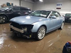 Salvage cars for sale at Elgin, IL auction: 2011 Audi A5 Premium Plus