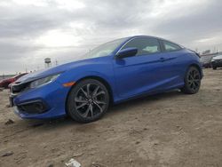 Salvage cars for sale at Chicago Heights, IL auction: 2019 Honda Civic Sport