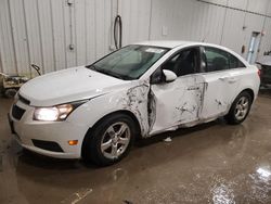 Salvage cars for sale at Franklin, WI auction: 2012 Chevrolet Cruze LT