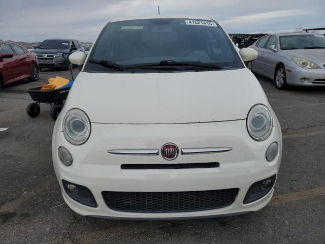 2012 Fiat 500 Sport