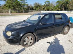 Salvage cars for sale at Fort Pierce, FL auction: 2000 Volkswagen Golf GLS