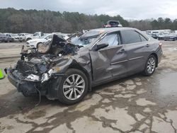 Salvage cars for sale at Florence, MS auction: 2017 Toyota Camry LE