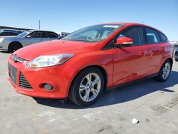 Salvage cars for sale at Grand Prairie, TX auction: 2014 Ford Focus SE