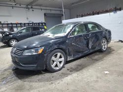 Salvage cars for sale at Candia, NH auction: 2014 Volkswagen Passat S