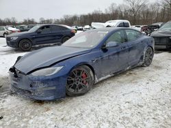 Salvage cars for sale at Ellwood City, PA auction: 2023 Tesla Model S