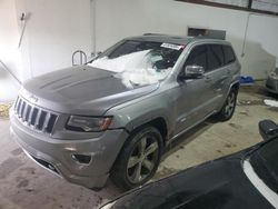 Salvage cars for sale at Lexington, KY auction: 2015 Jeep Grand Cherokee Overland