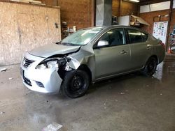 Nissan Vehiculos salvage en venta: 2012 Nissan Versa S