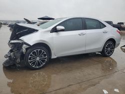 Carros salvage a la venta en subasta: 2016 Toyota Corolla L