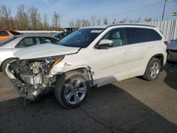 2017 Toyota Highlander Limited en venta en Portland, OR