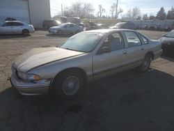 Chevrolet Caprice salvage cars for sale: 1995 Chevrolet Caprice Classic