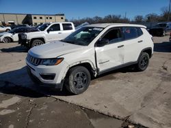 Salvage cars for sale from Copart Wilmer, TX: 2018 Jeep Compass Sport