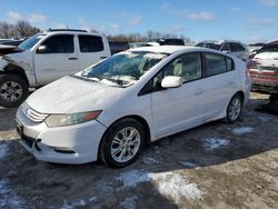 Honda Insight salvage cars for sale: 2010 Honda Insight EX