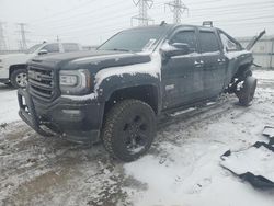 Salvage cars for sale at Elgin, IL auction: 2016 GMC Sierra K1500 SLT