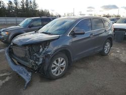 Salvage cars for sale from Copart Bowmanville, ON: 2014 Honda CR-V EX