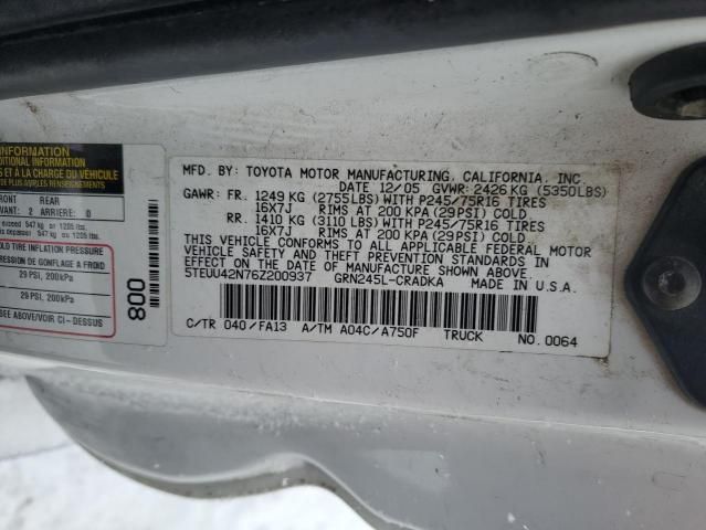 2006 Toyota Tacoma Access Cab