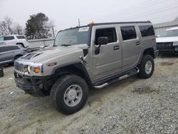 Salvage cars for sale at Mebane, NC auction: 2004 Hummer H2