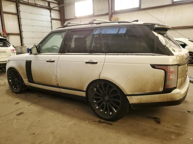 2017 Land Rover Range Rover Supercharged