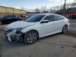 Salvage cars for sale at Marlboro, NY auction: 2017 Honda Civic EX