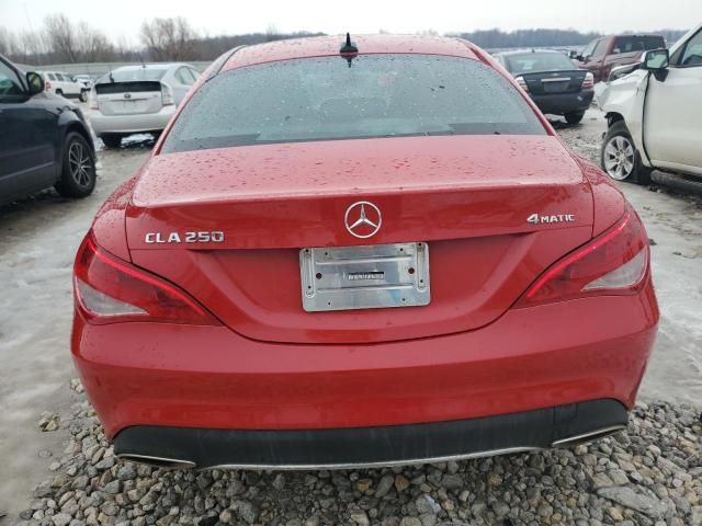 2018 Mercedes-Benz CLA 250 4matic