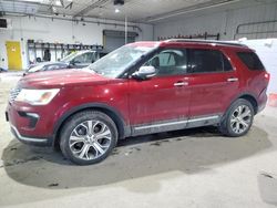 Salvage Cars with No Bids Yet For Sale at auction: 2019 Ford Explorer Platinum