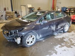 Chevrolet salvage cars for sale: 2017 Chevrolet Cruze LT