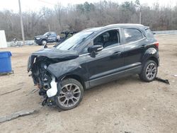 Salvage cars for sale from Copart Grenada, MS: 2020 Ford Ecosport Titanium