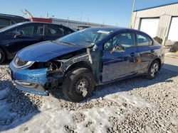 Honda salvage cars for sale: 2015 Honda Civic LX