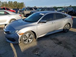 Salvage cars for sale at Harleyville, SC auction: 2017 Honda Civic EX