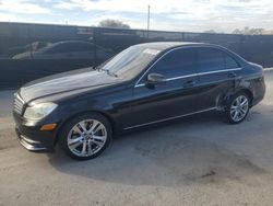 Mercedes-Benz salvage cars for sale: 2013 Mercedes-Benz C 300 4matic