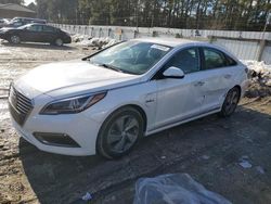 Salvage cars for sale at Seaford, DE auction: 2017 Hyundai Sonata PLUG-IN Hybrid