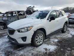 Salvage cars for sale at East Granby, CT auction: 2013 Mazda CX-5 Touring