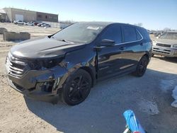 Salvage cars for sale at Kansas City, KS auction: 2021 Chevrolet Equinox LT