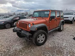 Salvage cars for sale at Magna, UT auction: 2010 Jeep Wrangler Unlimited Sport