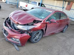 Salvage Cars with No Bids Yet For Sale at auction: 2017 Chevrolet Cruze Premier