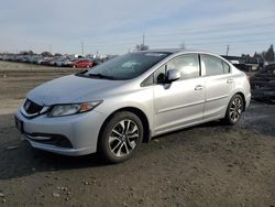 Honda salvage cars for sale: 2013 Honda Civic EX