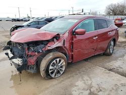 Salvage cars for sale at Oklahoma City, OK auction: 2018 Nissan Murano S